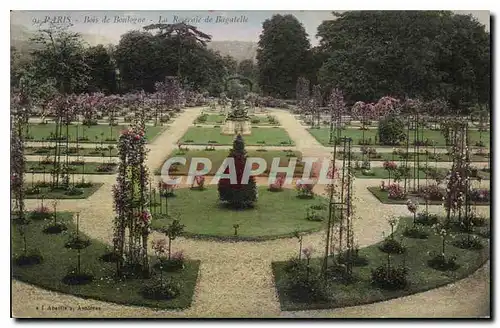 Ansichtskarte AK Paris Bois de Boulogne Le Roseraie de Bagutelle