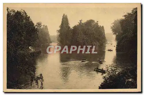 Ansichtskarte AK Paris en Flanant Le Lac du Bois de Boulogne