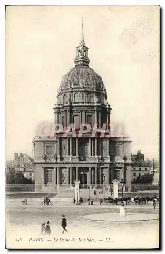 Ansichtskarte AK Paris Le Dome des Invalides Paris