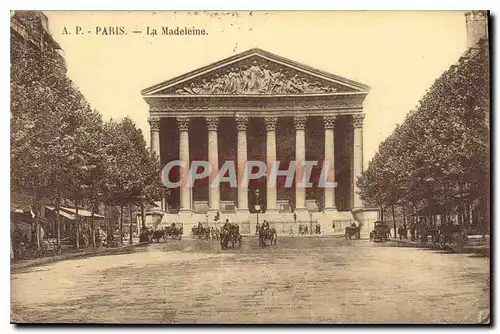 Cartes postales Paris la Madeleine