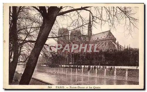 Ansichtskarte AK Paris Notre Dame et les Quais