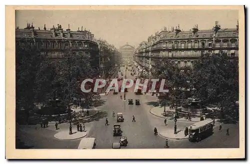 Cartes postales Paris l'Avenue de l'Opera