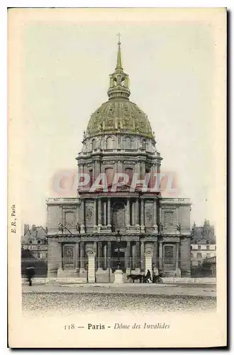 Ansichtskarte AK Paris Dome des Invalides