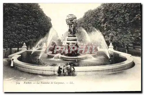 Cartes postales Paris la Fontaine de Carpeaux