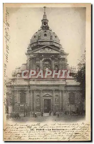 Cartes postales Paris la Sorbonne