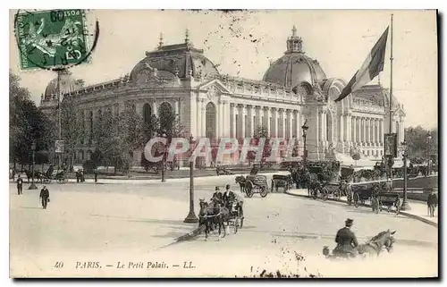 Cartes postales Paris le petit Palais