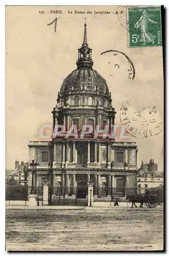 Ansichtskarte AK Paris le Dome des Invalides