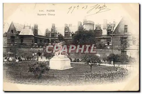 Cartes postales Paris Square Cluny