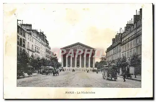 Cartes postales Paris la Madeleine