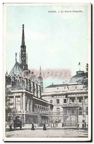 Cartes postales Paris la Sainte Chapelle