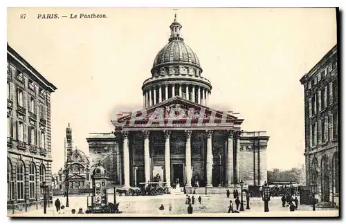 Cartes postales Paris le Pantheon