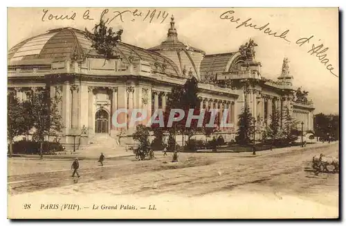 Cartes postales Paris VIII le Grand Palais