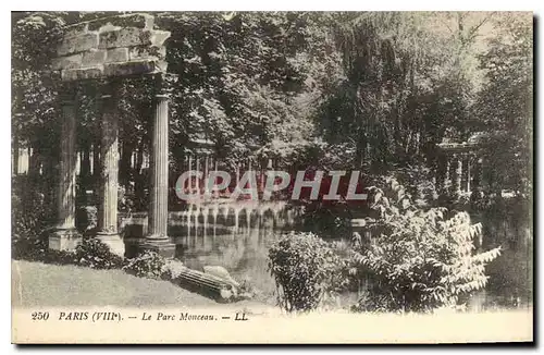 Cartes postales Paris VIIIe le Parc Monceau