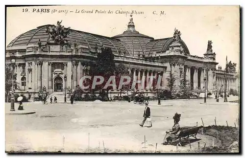 Ansichtskarte AK Paris 8e arrt le Grand Palais des Champs Elysees