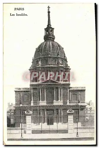 Cartes postales Paris les Invalides