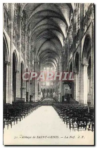 Cartes postales Abbaye de Saint Denis la Nef