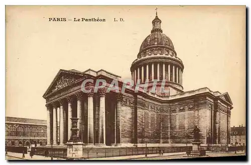 Cartes postales Paris le Pantheon