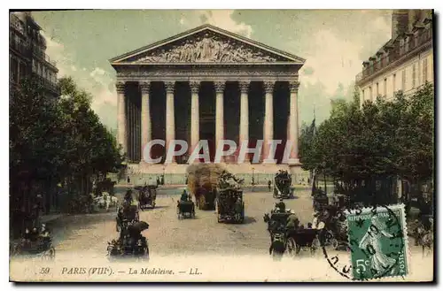 Cartes postales Paris VIII la Madeleine