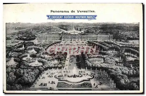 Ansichtskarte AK Panorama de Versailles Chocolat Guerin Boutron Paris