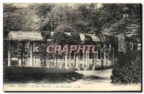 Cartes postales Paris le Parc Monceau la Naumachie