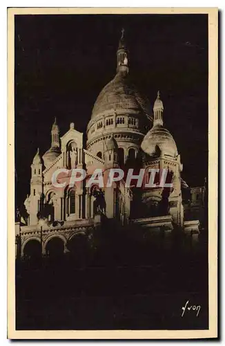 Cartes postales Paris en flanant Basilique du Sacre Coeur de Montmartre