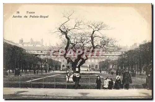 Ansichtskarte AK Paris jardin du Palais Royal