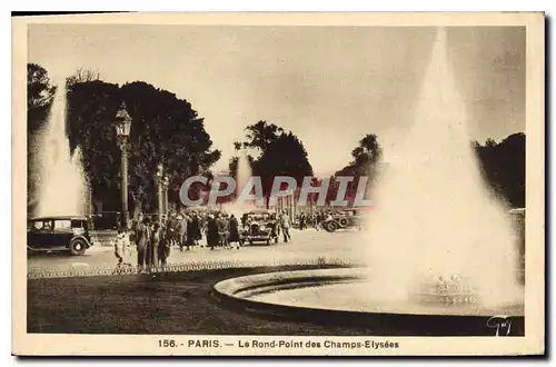 Ansichtskarte AK Paris le Rond Point les Champs Elysees