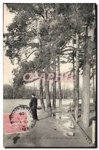 Cartes postales Le Bois de Boulogne alentour du Grand Lac