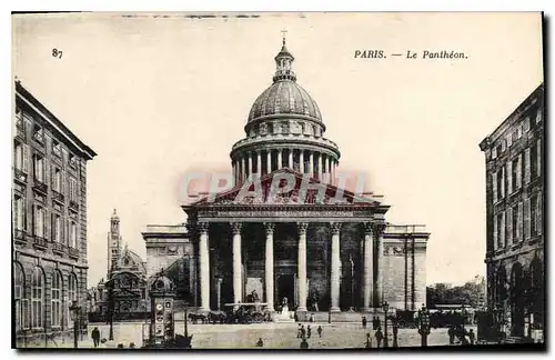 Cartes postales Paris le Pantheon