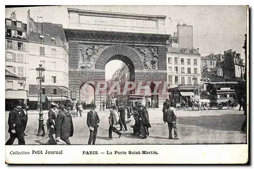 Ansichtskarte AK Collection petit Journal Paris le Porte Saint Martin