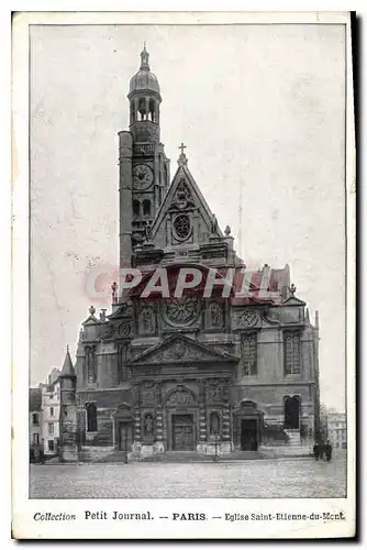 Ansichtskarte AK Collection Petit Journal Paris Eglise Saint Etienne du Mont