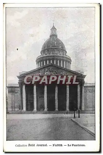 Cartes postales Collection petit Journal Paris le Pantheon