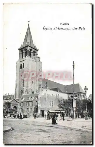 Cartes postales Paris Eglise St Germain des Pres