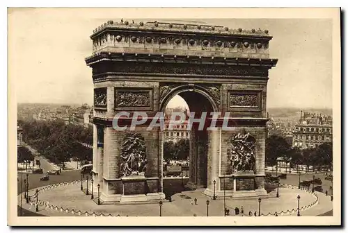 Ansichtskarte AK Paris en flanant Arc de Triomphe