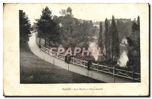 Cartes postales Paris Les Buttes Chaumont