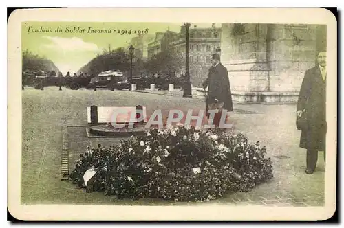 Cartes postales Tombeau du Soldat Inconnu 1914 1918