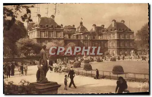 Ansichtskarte AK Paris et ses merveilles Jardin et Palais du Luxembourg