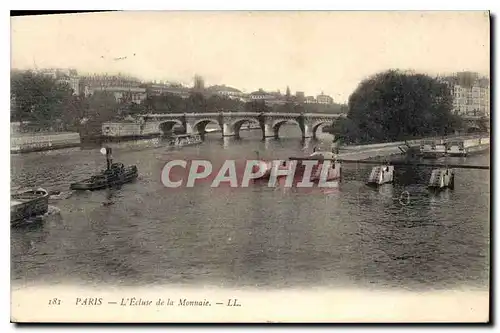 Cartes postales Paris L'Ecluse de la Monnaie