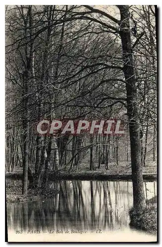 Cartes postales Paris Le Bois de Boulogne