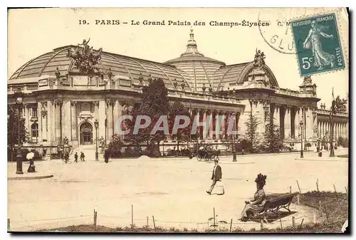 Ansichtskarte AK Paris Le Grand Palais des Champs Elysees