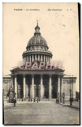 Cartes postales Paris le Pantheon