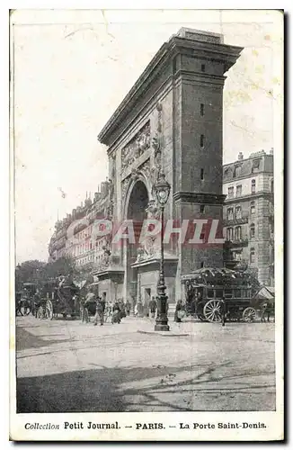 Ansichtskarte AK collection Petit Journal Paris La Porte Saint Denis