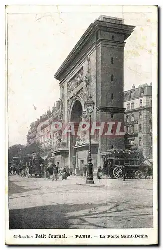 Cartes postales collection Petit Journal Paris La Porte Saint Denis