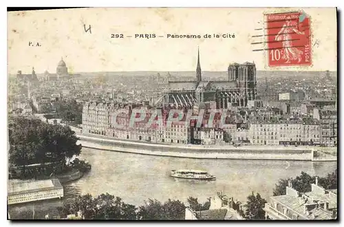 Cartes postales Paris Panorama de la Cite