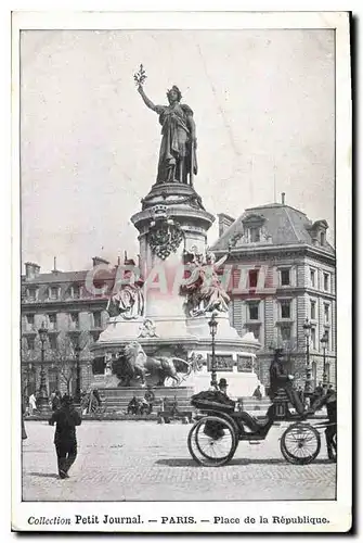 Ansichtskarte AK Collection Petit Journal Paris Place de la Republique