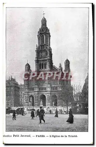 Ansichtskarte AK Collection Petit Journal Paris L'Eglise de la Trinite