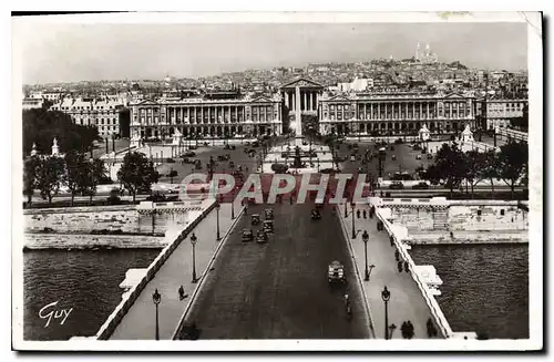 Ansichtskarte AK Paris et ses Merveilles Nouveau Pont et Place de la Concorde