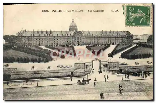 Cartes postales Paris Les Invalides Vue generale