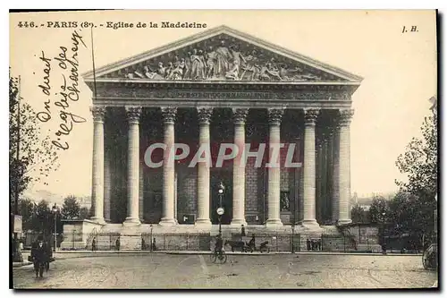 Cartes postales Paris Eglise de la Madeleine