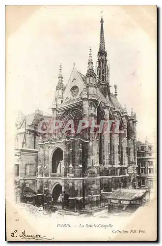 Cartes postales Paris La Sainte Chapelle